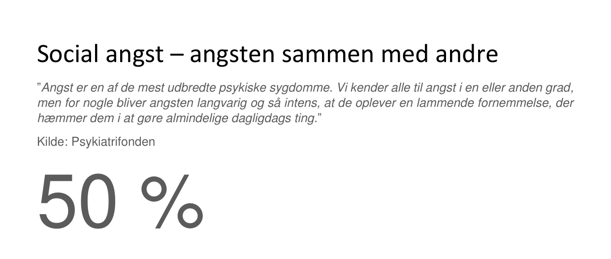 Social angst