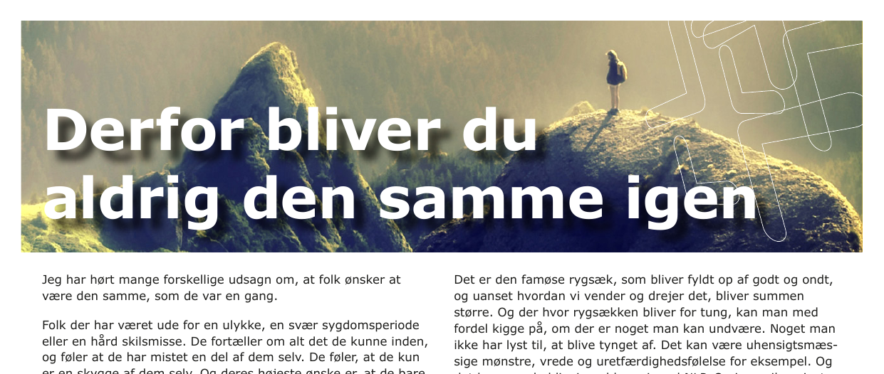 Derfor bliver du aldrig den samme igen – men en bedre udgave 2.2