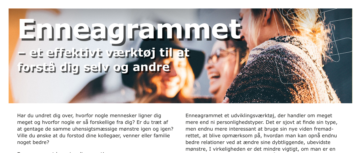 Enneagrammet – et effektivt værktøj til god kommunikation