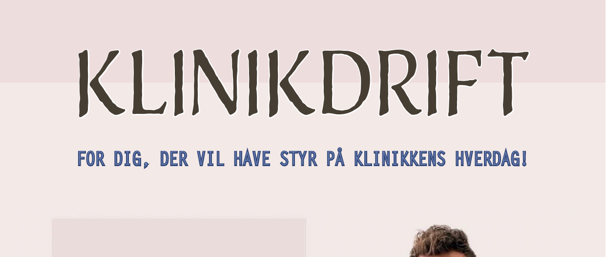 Kursus i Klinikdrift  – 17.-18. nov. 2025