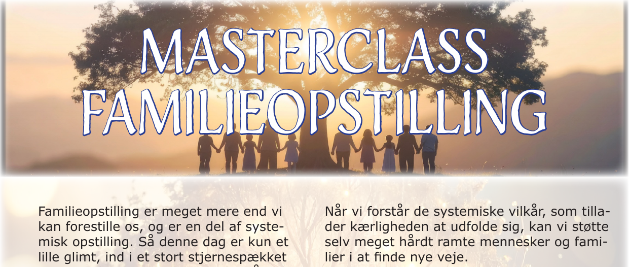 Familieopstilling Masterclass